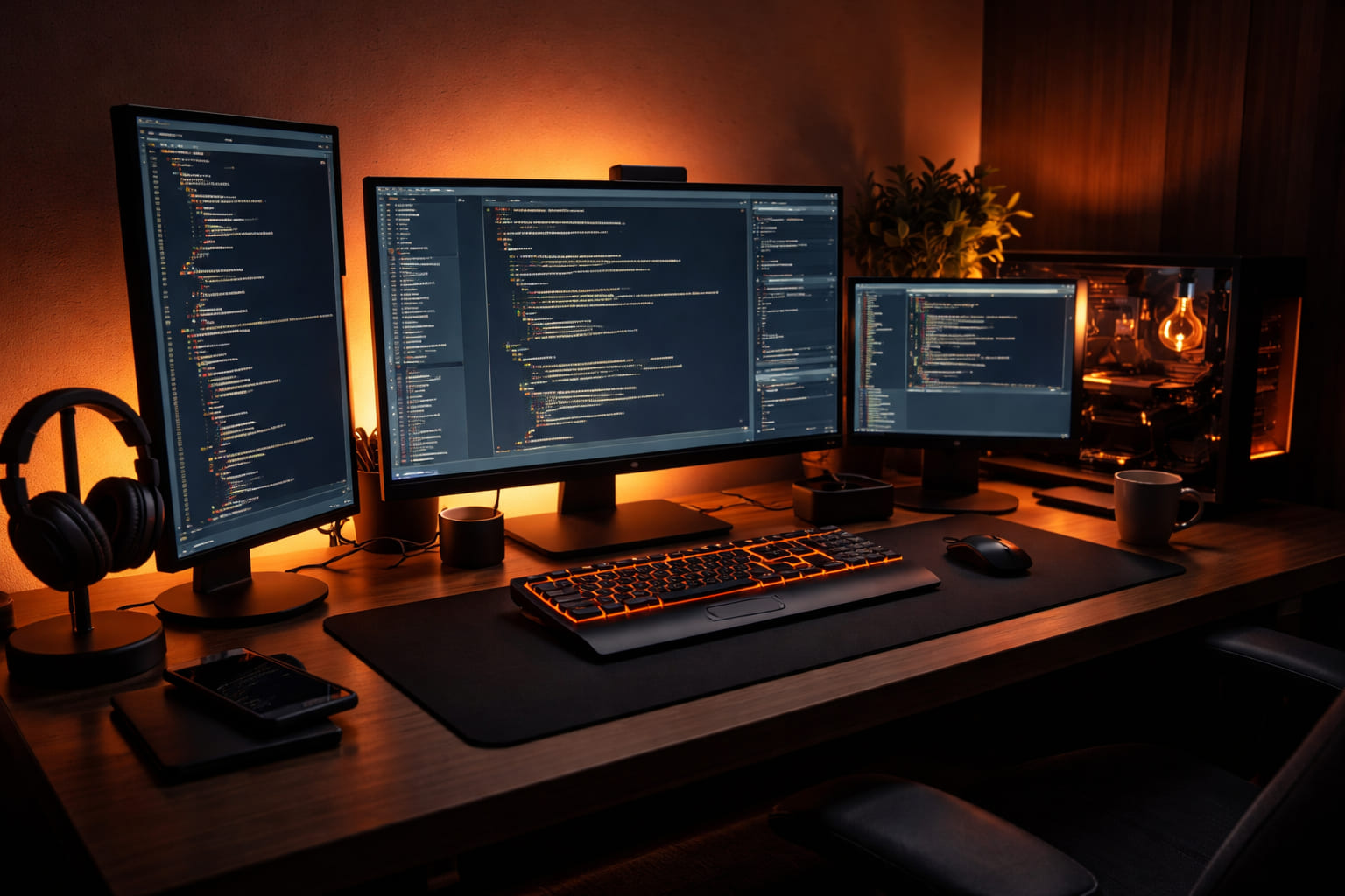 Espace de travail développeur